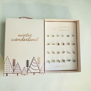 Winter Wonderland 12 sets of Earrings NIB